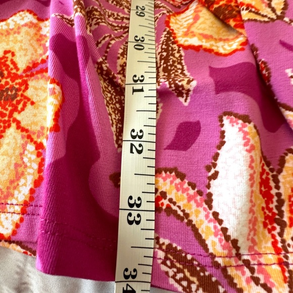 Loft Pink Mosaic Mini Halter Swing Dress - Picture 7 of 7